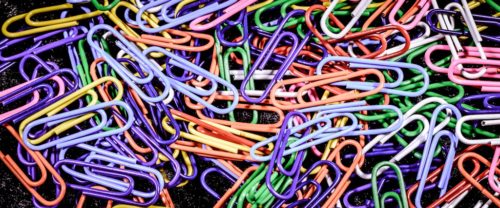 Colourful Paperclips