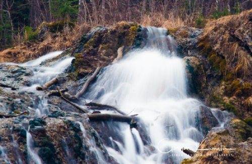 Waterfall Alberta Canada