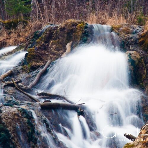 Waterfall Alberta Canada