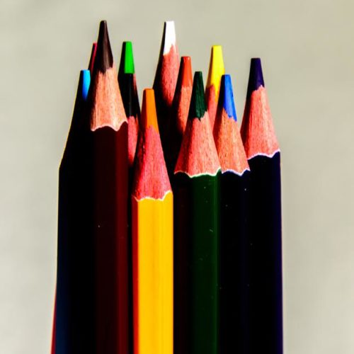 Stock Photos - Colored pencils