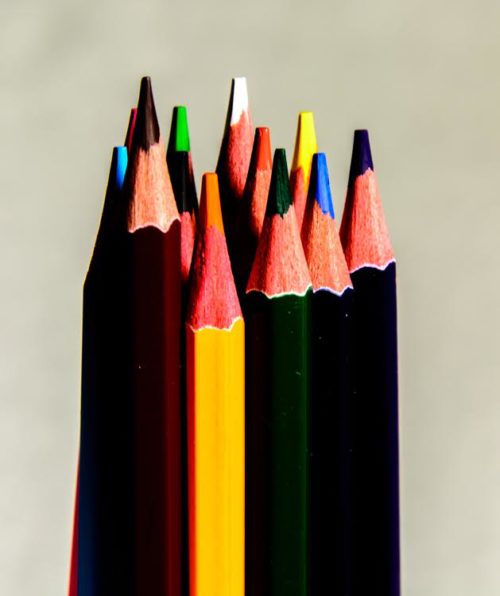 Colored pencils