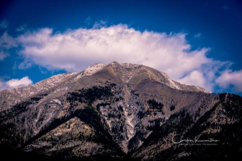 Mountains in Canmore Alberta