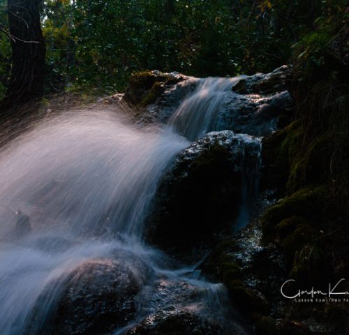 Big Hill Springs Waterfall Alberta Canada