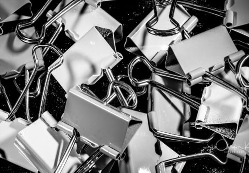 Bulldog Clips b&w