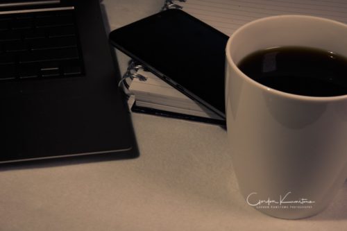 Laptop & Coffee