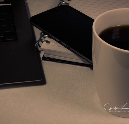 Laptop & Coffee