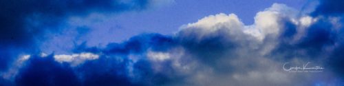 LinkedIn Banner Blue Clouds