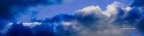 LinkedIn Banner Blue Clouds