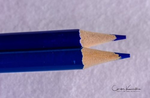 2 Blue Pencils