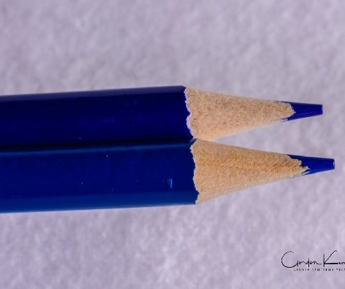 2 Blue Pencils