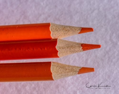 3 Orange Pencils