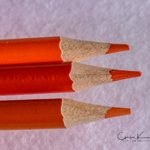 3 Orange Pencils